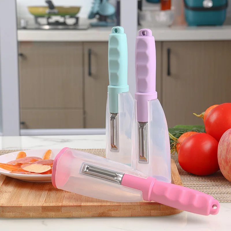 Kitchen Multi-function Storage Peeler Peeler Peeler Household Three-in-one Peeling Carrot Potato Fruit Artifact Kitchen Gadgets
Kitchen Multi-function Storage Peeler Peeler Peeler Household Three-in-one Peeling Carrot Potato Fruit Artifact Kitchen Gadgets