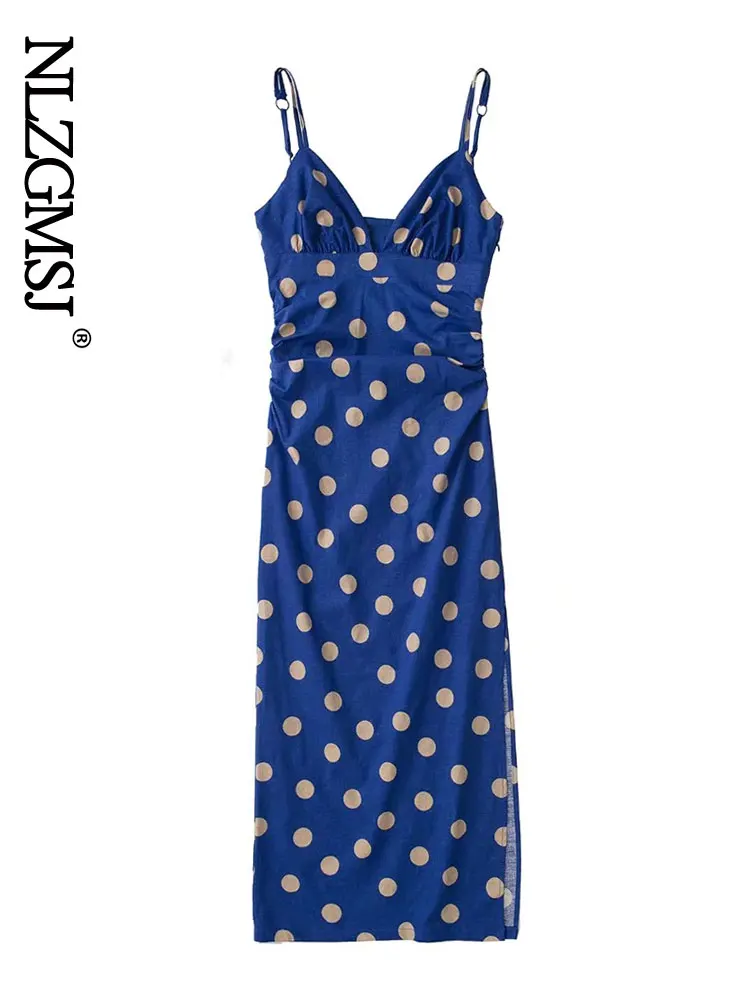 Nlzgmsj 2022 Summer Sexy Polka Dot Printed Bodycon Dress Elegant High Waist Holiday Strapless Long Dresses 202203
Nlzgmsj 2022 Summer Sexy Polka Dot Printed Bodycon Dress Elegant High Waist Holiday Strapless Long Dresses 202203