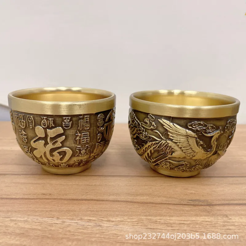 Мастер-чашка Baifu Cup Longfeng медный бокал для вина креативный Бронзовый бокал для вина прямая трансляция медная чашка для чая
Мастер-чашка Baifu Cup Longfeng медный бокал для вина креативный Бронзовый бокал для вина прямая трансляция медная чашка для чая