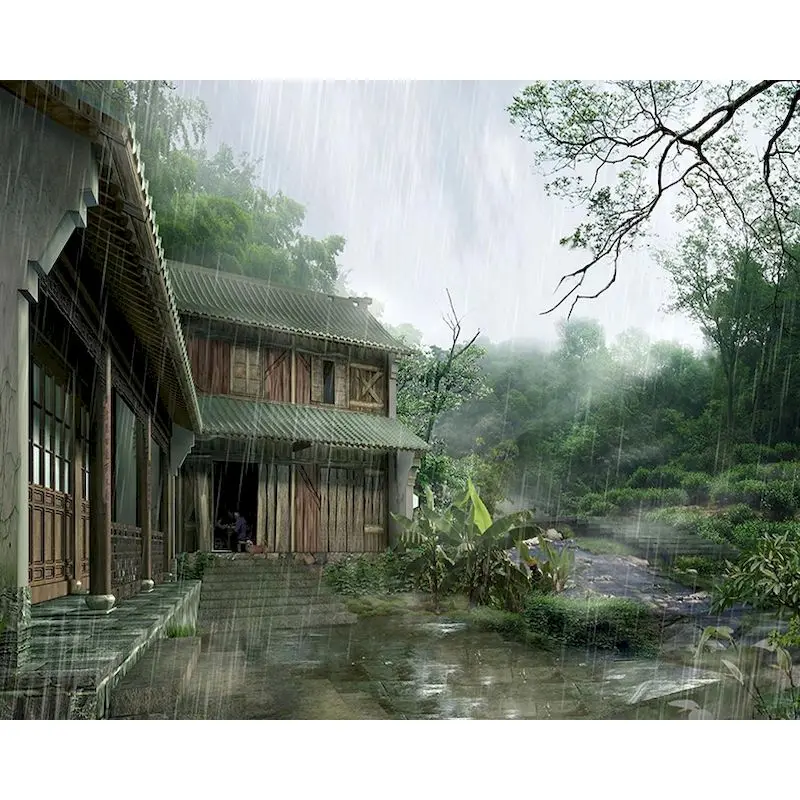GATYZTORY Classic Pictures by numbers Acrylic Paint Decorative paintings Rain Scene On canvas Home decoration Unique gift
GATYZTORY Classic Pictures by numbers Acrylic Paint Decorative paintings Rain Scene On canvas Home decoration Unique gift