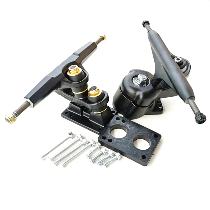 S6 Meraki Land Surf Skateboard Trucks 6.25Inch Double Kingpin Skateboard Rear Trucks Gravity Casting SHR Bushings
S6 Meraki Land Surf Skateboard Trucks 6.25Inch Double Kingpin Skateboard Rear Trucks Gravity Casting SHR Bushings