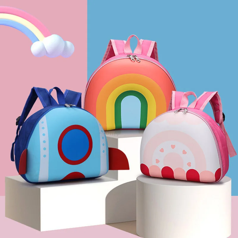 school back pack for KIDS Cute backpack eggshell bag for kids cartoon rainbow roll cake zipper suitable for 3-6 fabric bag
school back pack for KIDS Cute backpack eggshell bag for kids cartoon rainbow roll cake zipper suitable for 3-6 fabric bag