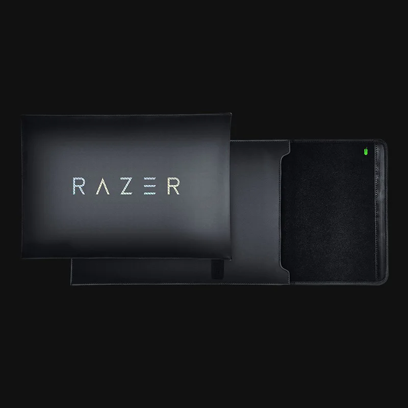Razer 15" Protective Laptop Sleeve Scratch & Water-Resistant - Padded Interior Lining - Snag-Free Velcro - Flip-Out Mouse Mat
Razer 15" Protective Laptop Sleeve Scratch & Water-Resistant - Padded Interior Lining - Snag-Free Velcro - Flip-Out Mouse Mat
