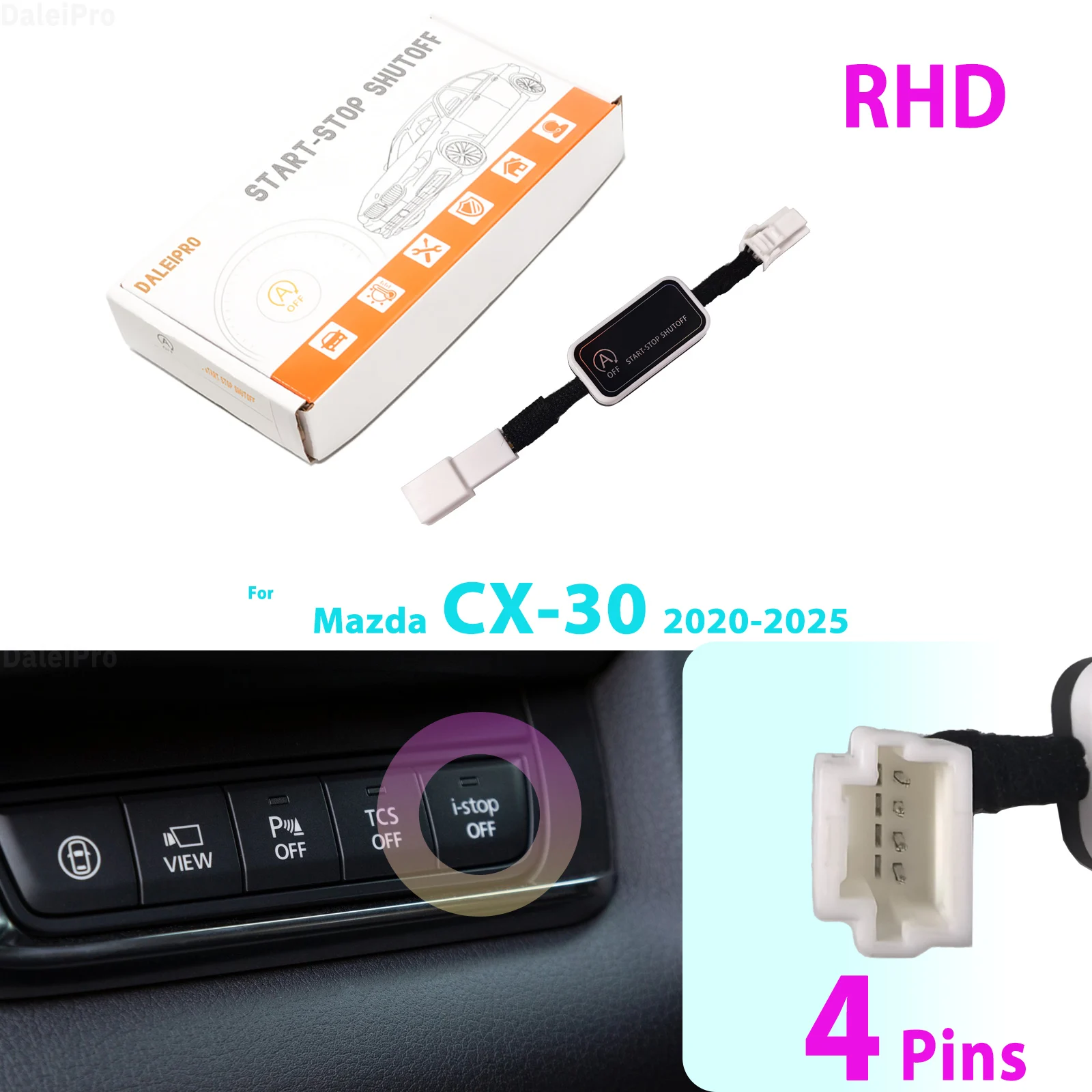 Для Mazda CX-30 CX30 2020 2021 2022 2023-2025 Автоматический стоп-запуск двигателя Модуль памяти Cancel Автомобильный автоматический переключатель запуска и остановки
Для Mazda CX-30 CX30 2020 2021 2022 2023-2025 Автоматический стоп-запуск двигателя Модуль памяти Cancel Автомобильный автоматический переключатель запуска и остановки