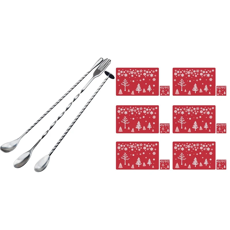 3 шт. смешивающие ложки, спиральный Рисунок, Ранняя ложка и 12 шт., столовые коврики
3 шт. смешивающие ложки, спиральный Рисунок, Ранняя ложка и 12 шт., столовые коврики