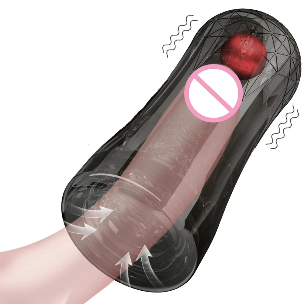 

Masturbators Cup For Men Sex Toys Real Vagina Pocket Pussy Male Masturbation Vibrator Sucking Blowjob Penis Massager Erotic Sexy