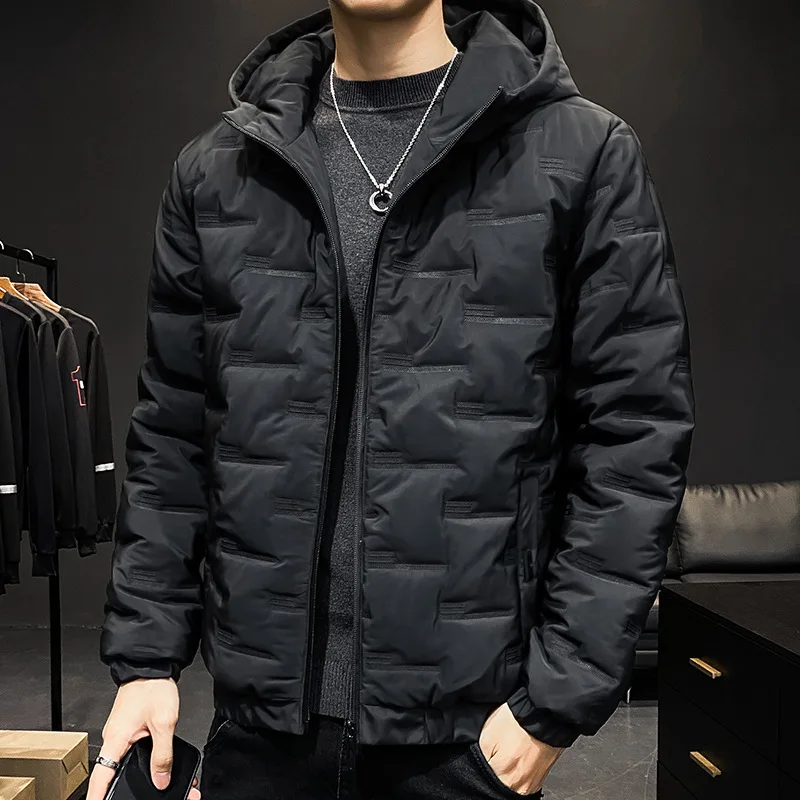 2022 Leisure New Men's Cotton-padded Jacket Korean Version of Leisure Hooded Youth Coat Cold Proof Warm Thick Cotton Clothing
2022 Leisure New Men's Cotton-padded Jacket Korean Version of Leisure Hooded Youth Coat Cold Proof Warm Thick Cotton Clothing