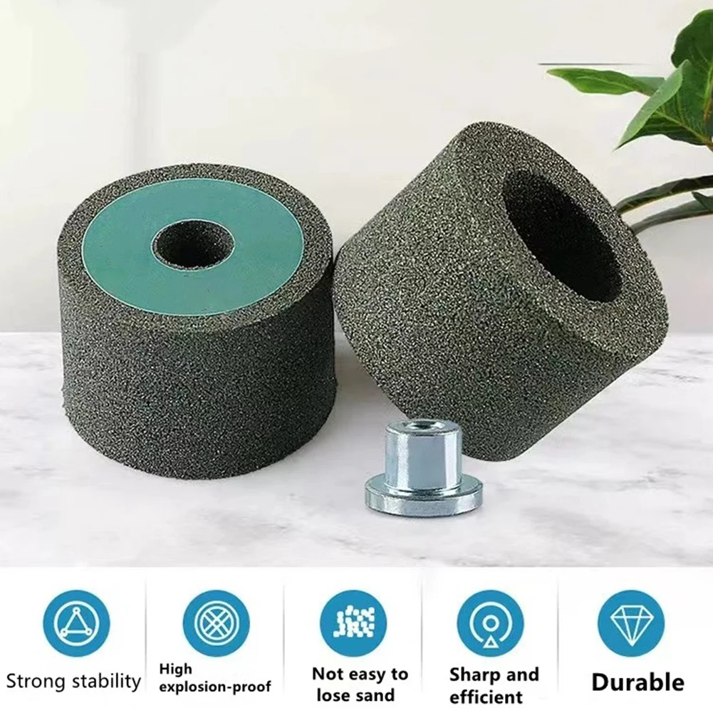 Cup Grinding Wheel 46 Mesh Large Particles Emery & M10 Nut For Type 100 Angle Grinder Grinding Stone Worn Ax Blades Rotary Tools
Cup Grinding Wheel 46 Mesh Large Particles Emery & M10 Nut For Type 100 Angle Grinder Grinding Stone Worn Ax Blades Rotary Tools