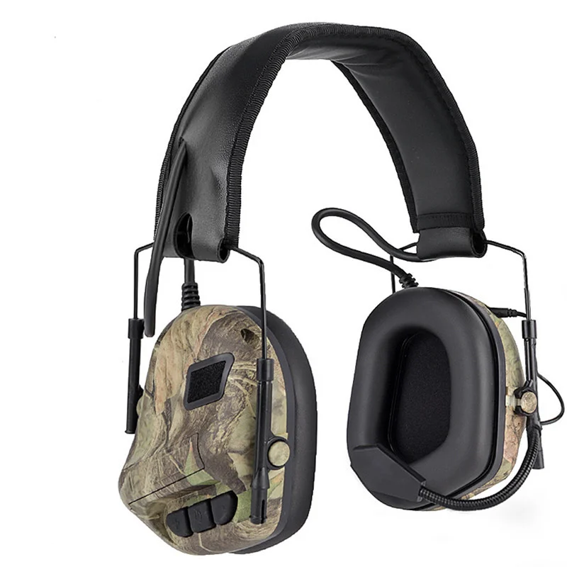 

Headset Tactical Helmet Noise Reduction Sound Pickup Shooting Hearing Protection Earmuffs Airsoft CS Communication Headphone