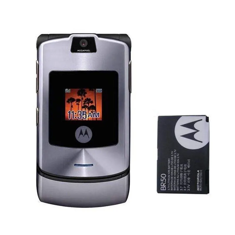 Восстановленная Motorola/Motorola V3i фотография металлическая складная модель
Восстановленная Motorola/Motorola V3i фотография металлическая складная модель