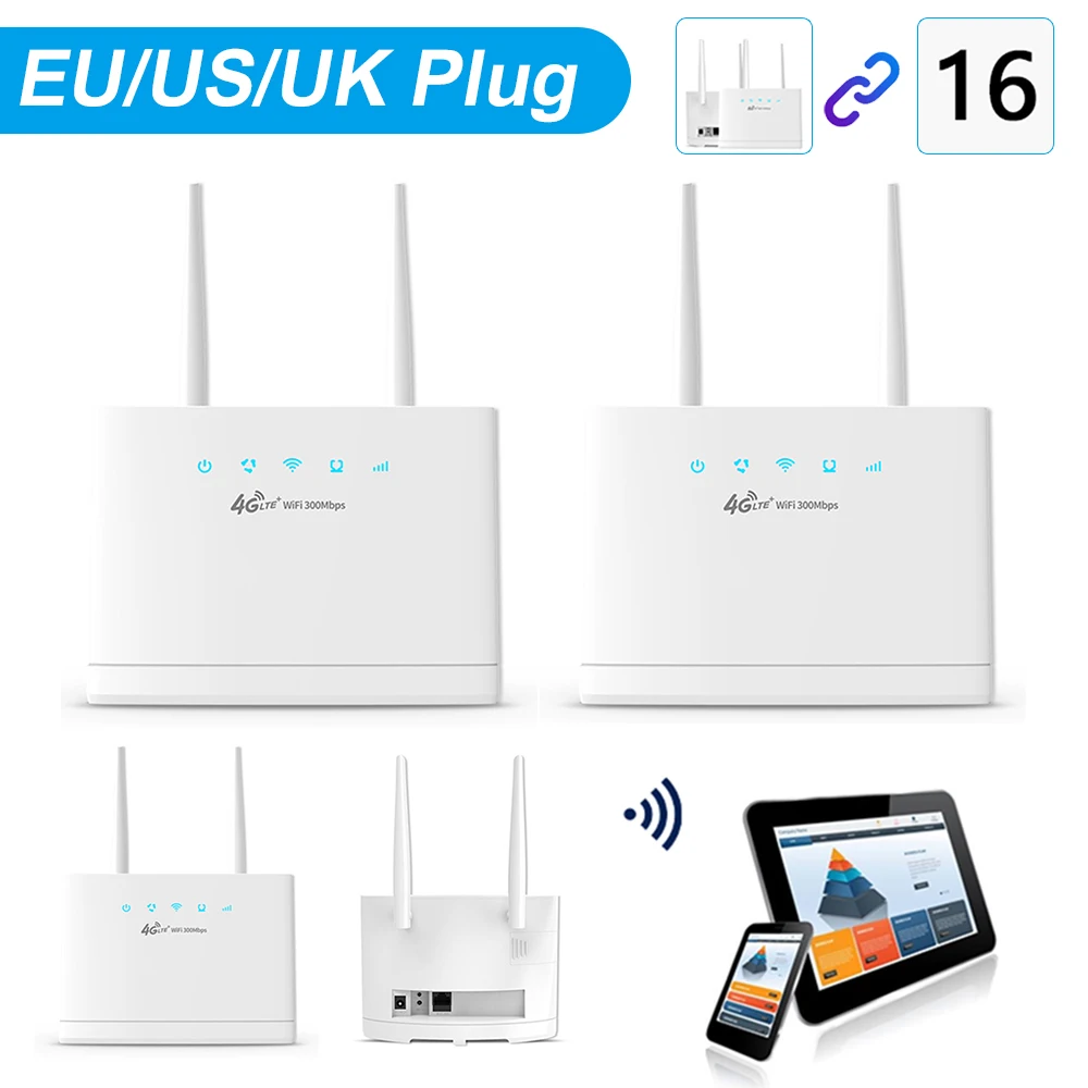 R311 4G Router Wireless Modem with SIM Card Slot 300Mbps Mobile Hotspot Internet Connection Fast Ethernet Ports for Home
R311 4G Router Wireless Modem with SIM Card Slot 300Mbps Mobile Hotspot Internet Connection Fast Ethernet Ports for Home