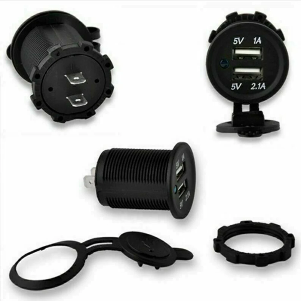 Power Adapter Cigar Lighter Socket 1.7*1.5*1.5inch 12V/24V 5 V 2.1 A Or 5V 1 A Black Output Voltage: 5 V USB Power
Power Adapter Cigar Lighter Socket 1.7*1.5*1.5inch 12V/24V 5 V 2.1 A Or 5V 1 A Black Output Voltage: 5 V USB Power