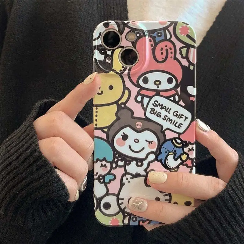 Жесткий чехол Sanrio для Iphone 14/13/12/11Pro Max Xr Xs Max, милый мягкий чехол для телефона с полной защитой от падения, подарок
Жесткий чехол Sanrio для Iphone 14/13/12/11Pro Max Xr Xs Max, милый мягкий чехол для телефона с полной защитой от падения, подарок