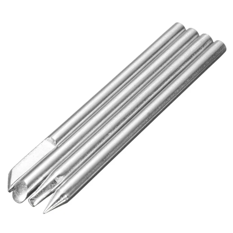 4pcs Replaceable Electronic Soldering Iron Tips 3mm Shank For 30W Solder Irons Best Price Highest Quality
4pcs Replaceable Electronic Soldering Iron Tips 3mm Shank For 30W Solder Irons Best Price Highest Quality