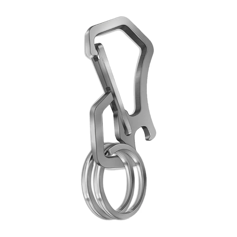 Multifunctional Steel Carabiner Keychain for KEY Holder Bottle Opener Outdoor Climbing Hiking for KEY Chain Hook Clip Buckle
Multifunctional Steel Carabiner Keychain for KEY Holder Bottle Opener Outdoor Climbing Hiking for KEY Chain Hook Clip Buckle