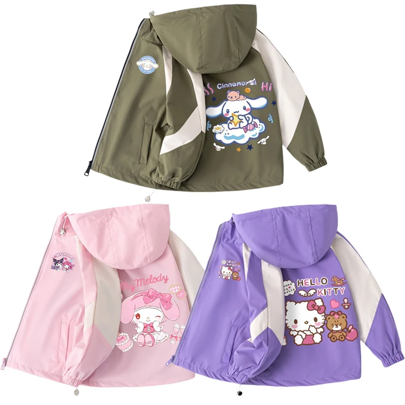Sanrios My Melody Cinnamoroll HelloKittys детская ветрозащитная куртка аниме милая детская осенне-зимняя одежда плотное пальто для мальчиков и девочек
Sanrios My Melody Cinnamoroll HelloKittys детская ветрозащитная куртка аниме милая детская осенне-зимняя одежда плотное пальто для мальчиков и девочек