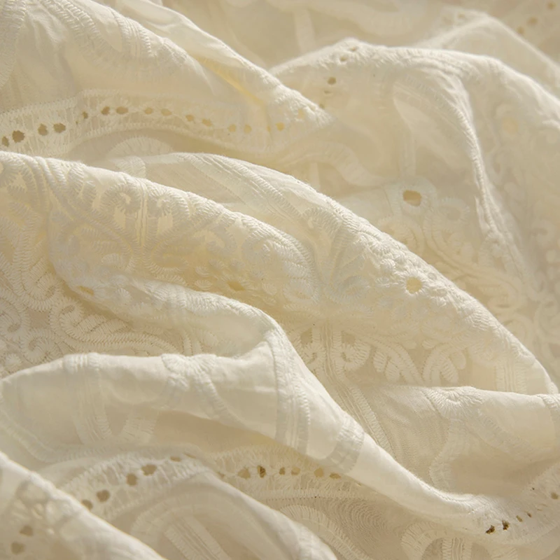 Spring Autumn Original Design Women High-end Embroidered Silken Cotton A-line Skirts
Spring Autumn Original Design Women High-end Embroidered Silken Cotton A-line Skirts