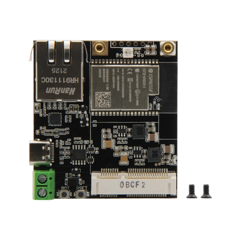 T-Internet-COM ESP32 Wifi Bluetooth Board For T-PCIE Ethernet IOT Module With SIM TF Card Slot Type-C Connector
T-Internet-COM ESP32 Wifi Bluetooth Board For T-PCIE Ethernet IOT Module With SIM TF Card Slot Type-C Connector