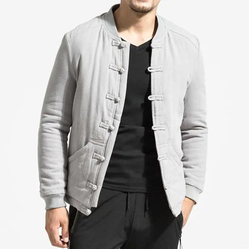 Куртка мужская шерстяная на пуговицах, винтажная верхняя одежда в китайском стиле, однотонный Кардиган с длинным рукавом и круглым вырезом, пальто для отдыха, Осень-зима
Куртка мужская шерстяная на пуговицах, винтажная верхняя одежда в китайском стиле, однотонный Кардиган с длинным рукавом и круглым вырезом, пальто для отдыха, Осень-зима