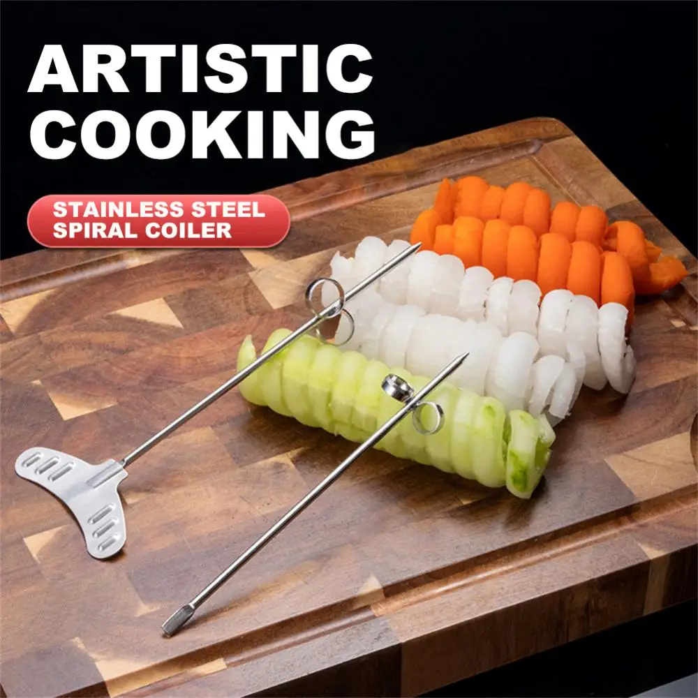 Kitchen Gadget Carrot Cucumber Salad Chopper French Fry Cutter Kitchen Vegetables Spiral Knife Vegetable Spiralizer Creative
Kitchen Gadget Carrot Cucumber Salad Chopper French Fry Cutter Kitchen Vegetables Spiral Knife Vegetable Spiralizer Creative