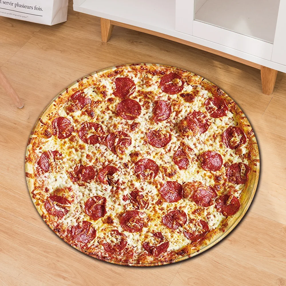 Pizza Biscuit Cookies Round Carpet office floor mat door mat Living Room Anti-Slip floor mat Hallway Balcony Bathroom round Rug
Pizza Biscuit Cookies Round Carpet office floor mat door mat Living Room Anti-Slip floor mat Hallway Balcony Bathroom round Rug