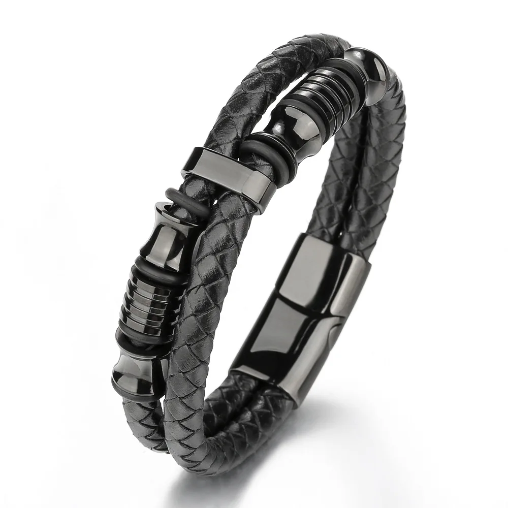 Cowhide Woven Stainless Steel Bracelet Men's Bracelet Bracelets for Women Bracelets on Hand Romance Gift Couple Women's Jewelry
Cowhide Woven Stainless Steel Bracelet Men's Bracelet Bracelets for Women Bracelets on Hand Romance Gift Couple Women's Jewelry