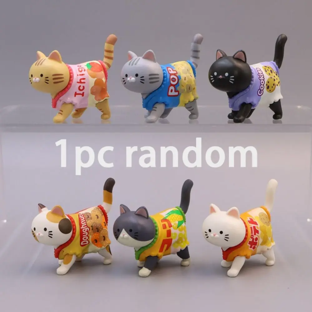 Cute Kittens Snack Cat Figure Toys Walking Animal Mini Cat Model Doll Toys Cartoon PVC Mini Cat Ornaments Car Ornament
Cute Kittens Snack Cat Figure Toys Walking Animal Mini Cat Model Doll Toys Cartoon PVC Mini Cat Ornaments Car Ornament
