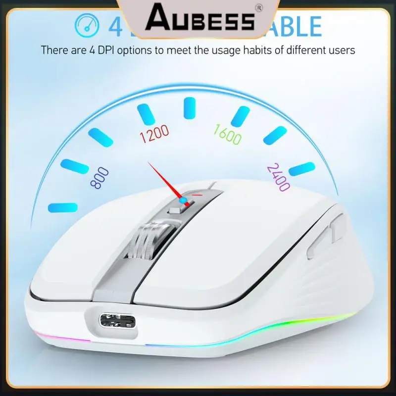 6 Keys Adjustable Charging Usb Wireless Mouse Rechargeable Computer Wireless Mouse Portable Dual Mode Mouse
6 Keys Adjustable Charging Usb Wireless Mouse Rechargeable Computer Wireless Mouse Portable Dual Mode Mouse