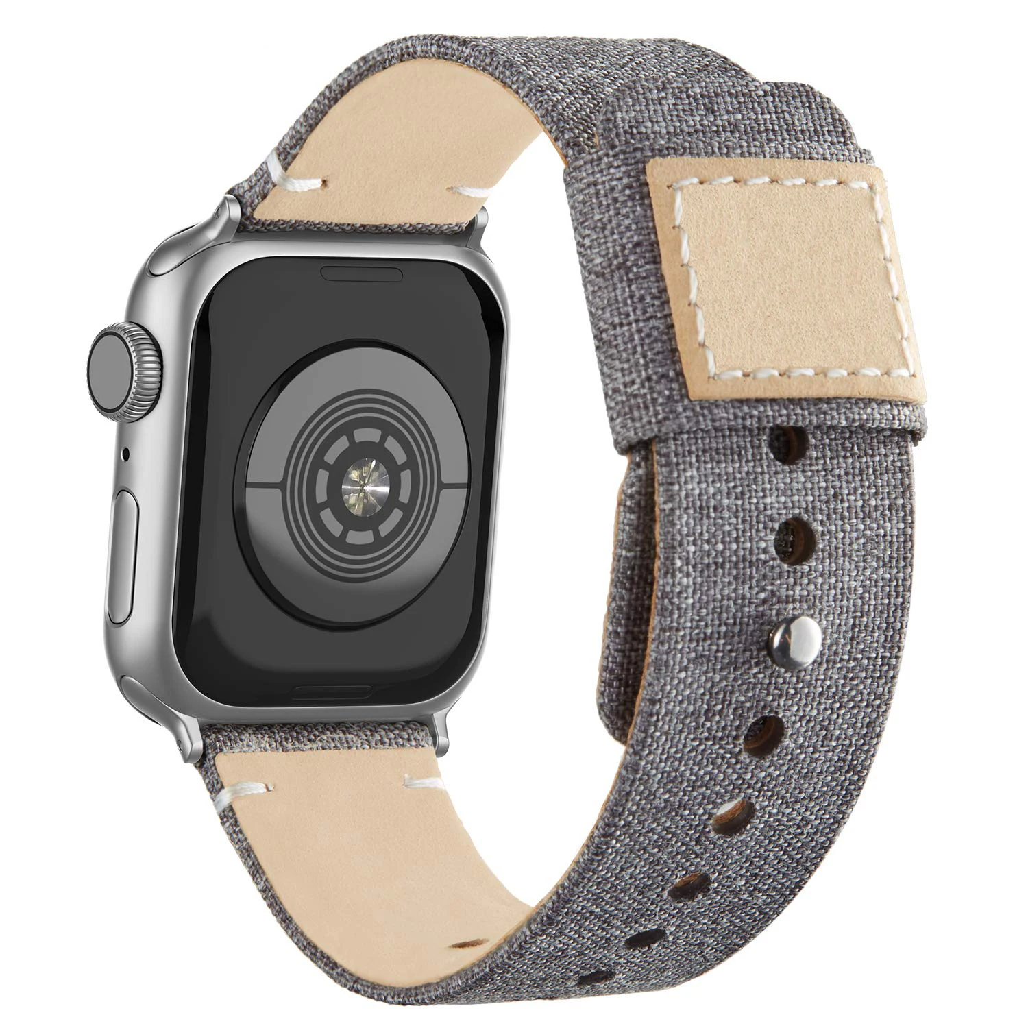 Canvas Nylon strap For Apple Watch Bracelet 44mm 40mm 42mm 41 45mm 38mm 44 mm Genuine Leather Correa For Iwatch 7 6 Se 5 4 3Band 
Canvas Nylon strap For Apple Watch Bracelet 44mm 40mm 42mm 41 45mm 38mm 44 mm Genuine Leather Correa For Iwatch 7 6 Se 5 4 3Band