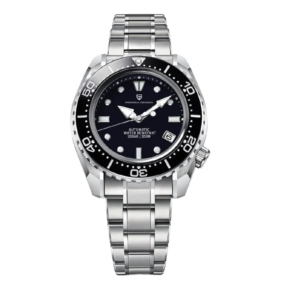 2022 New PAGANI DESIGN Automatic Men's Watches Mechanical Watch Stainless Steel Diver Wrist Watch for Men NH35A Sapphire Glass
2022 New PAGANI DESIGN Automatic Men's Watches Mechanical Watch Stainless Steel Diver Wrist Watch for Men NH35A Sapphire Glass