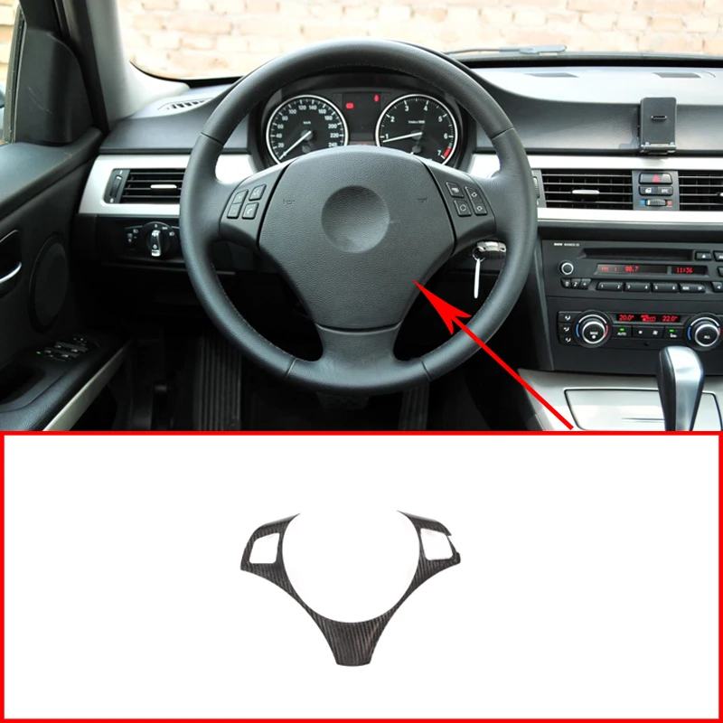 Real Carbon Fiber For BMW E90 3 Series 2005-2012 Car Steering Wheel Button Decoration Frame Trim For BMW E87 1 Series 2004-2011
Real Carbon Fiber For BMW E90 3 Series 2005-2012 Car Steering Wheel Button Decoration Frame Trim For BMW E87 1 Series 2004-2011
