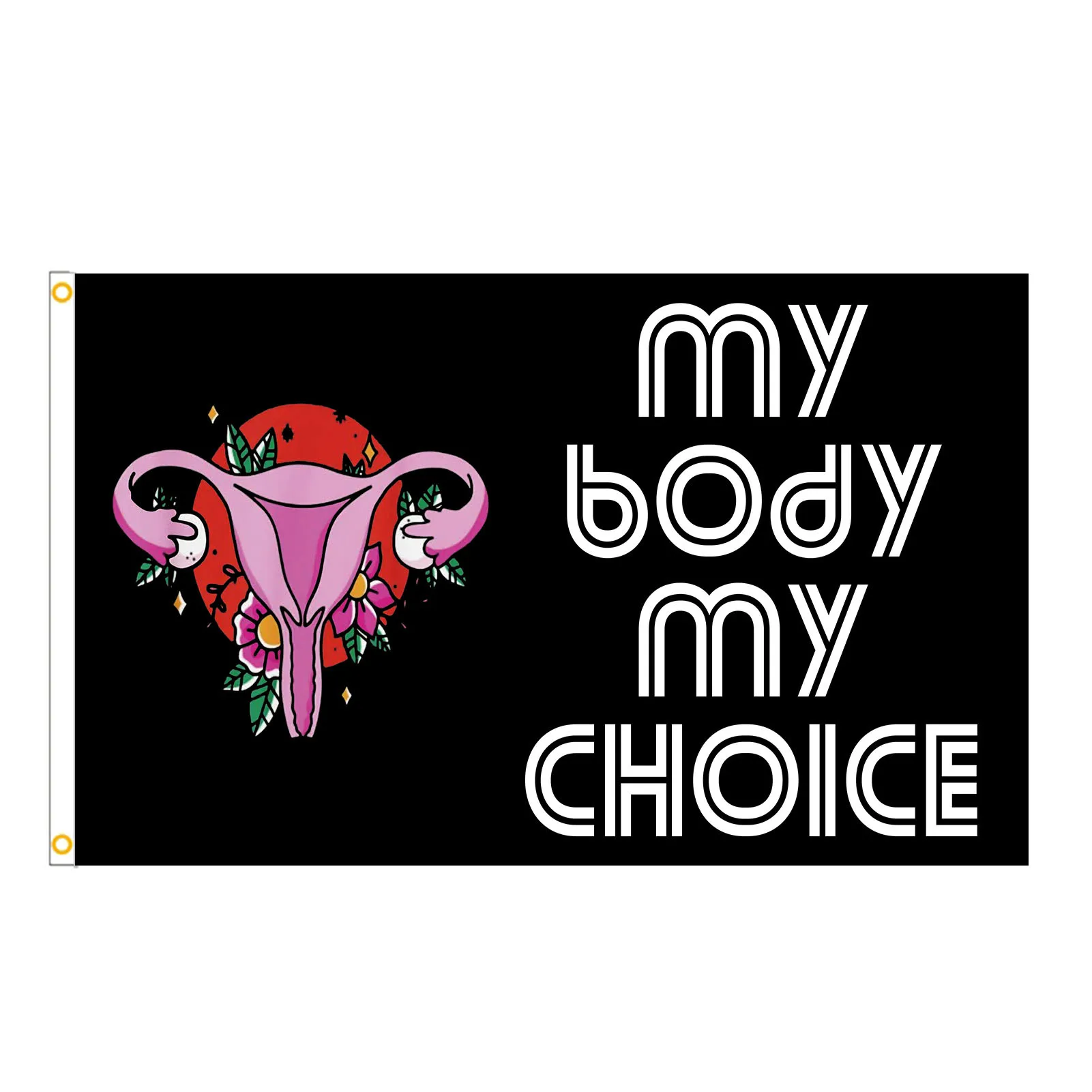My Body My Choice Flag Women's Rights Are Human Rights Protest Uterus Pro Choice Flag Pro Abortion Flag For Garden Yard Lawn
My Body My Choice Flag Women's Rights Are Human Rights Protest Uterus Pro Choice Flag Pro Abortion Flag For Garden Yard Lawn