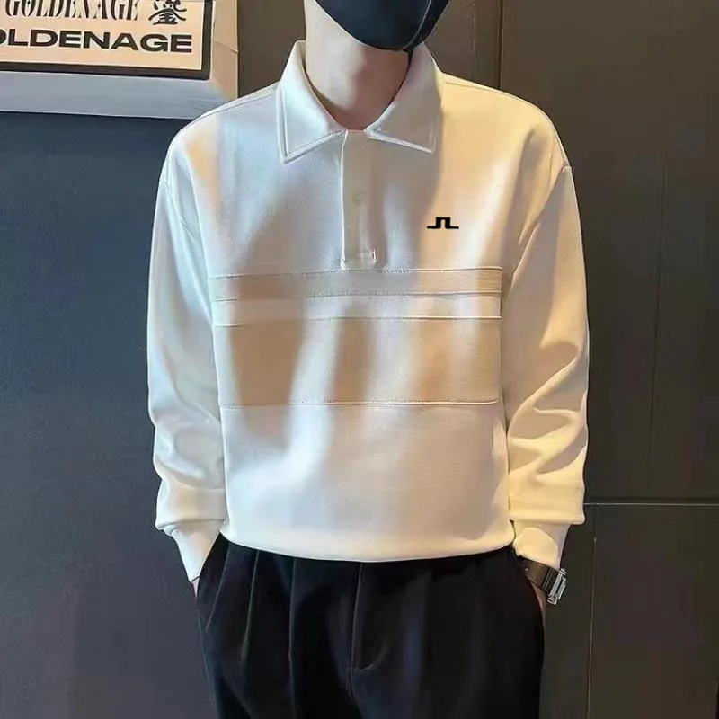 2023 Men's Golf Apparel Men's Contrast Polo Shirt Long Sleeve Spring Autumn Polo Neck T-shirt Top
2023 Men's Golf Apparel Men's Contrast Polo Shirt Long Sleeve Spring Autumn Polo Neck T-shirt Top