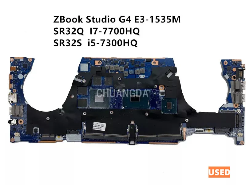 Используется для ноутбука Hp Zbook Studio G4 15 G5 G6, материнская плата для ноутбука E3-1535M I5-7300HQ, Quadro M1200 i7-7700HQ
Используется для ноутбука Hp Zbook Studio G4 15 G5 G6, материнская плата для ноутбука E3-1535M I5-7300HQ, Quadro M1200 i7-7700HQ