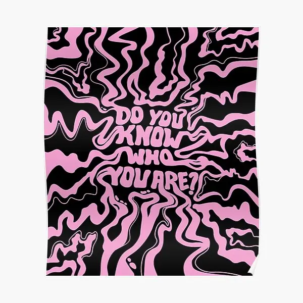 Do You Know Who You Are Pink Black Poster Art Vintage Wall Funny Painting Print Decoration Mural Decor Modern Home No Frame
Do You Know Who You Are Pink Black Poster Art Vintage Wall Funny Painting Print Decoration Mural Decor Modern Home No Frame