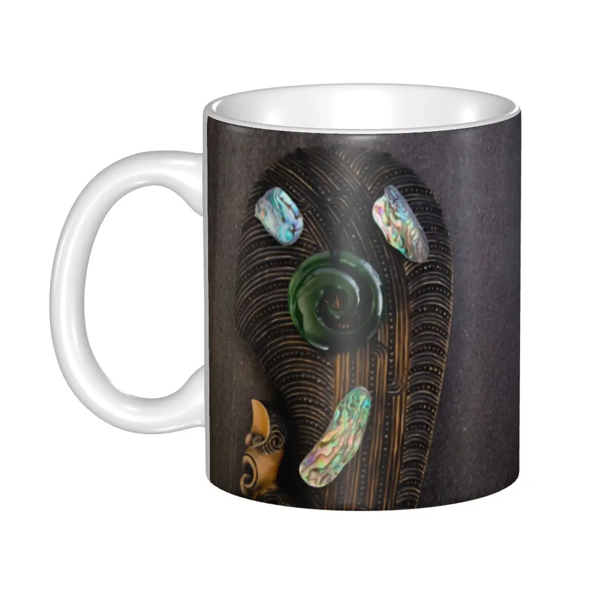 Customized New Zealand Maori Tribal Patu And Greenstone Theme Mugs DIY Ceramic Tea Milk Coffee Cup
Customized New Zealand Maori Tribal Patu And Greenstone Theme Mugs DIY Ceramic Tea Milk Coffee Cup