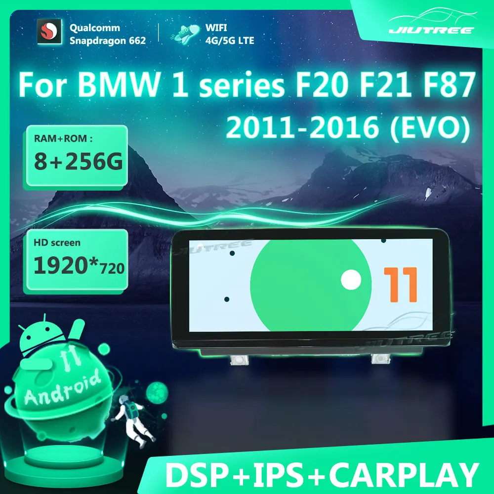 Автомобильный радиоприемник 10,25 дюймов, Android 11,0 для BMW 1 серии F20 F21 F87 EVO 2011-2016, GPS-навигация, мультимедийный плеер, автомобильный стерео приемни...
Автомобильный радиоприемник 10,25 дюймов, Android 11,0 для BMW 1 серии F20 F21 F87 EVO 2011-2016, GPS-навигация, мультимедийный плеер, автомобильный стерео приемни...