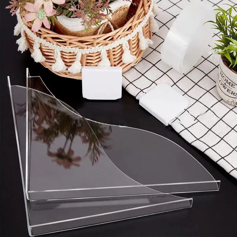 2PCS Self Adhesive Shower Splash Guard Water Proof Transparent Bathtub Protector Durable Bath Corner Water Guard For Bathroom
2PCS Self Adhesive Shower Splash Guard Water Proof Transparent Bathtub Protector Durable Bath Corner Water Guard For Bathroom