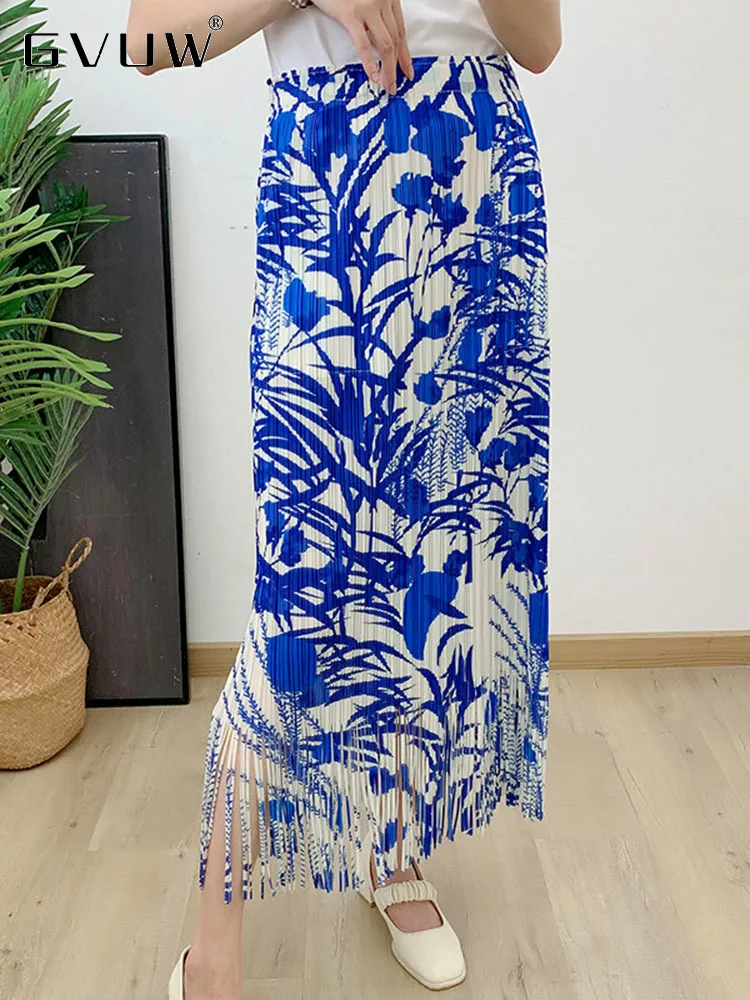 GVUW Flare Printing Pleated Skirt For Women Tassel Elastic Waist Wrap Hip Casual Clothing Female 2023 Summer New Fashion 17G1963
GVUW Flare Printing Pleated Skirt For Women Tassel Elastic Waist Wrap Hip Casual Clothing Female 2023 Summer New Fashion 17G1963