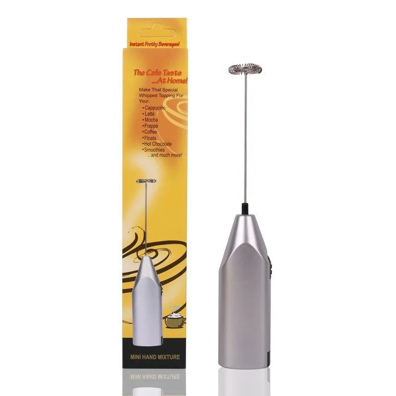 Mini Stainless Electric Handheld Egg Beater Household Kitchen Steel Coffee Milk Tea Blender Beat up the Cream Stirring
Mini Stainless Electric Handheld Egg Beater Household Kitchen Steel Coffee Milk Tea Blender Beat up the Cream Stirring