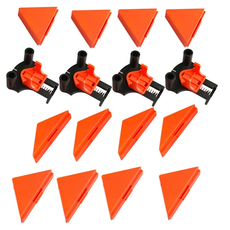16PC Woodworking Angle Clamp Utility Fixation Tool Woodworking Clip Household Installer 60° 90°120° Multi-Angle Tool
16PC Woodworking Angle Clamp Utility Fixation Tool Woodworking Clip Household Installer 60° 90°120° Multi-Angle Tool
