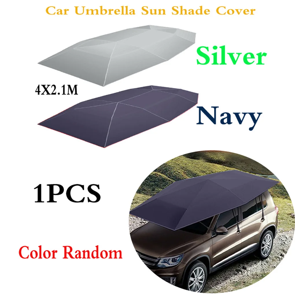Random Color Universal Car Umbrella Sun Shade Cover Tent Cloth UV Resistant Outdoor Roof Cover Anti-UV Sun-proof
Random Color Universal Car Umbrella Sun Shade Cover Tent Cloth UV Resistant Outdoor Roof Cover Anti-UV Sun-proof