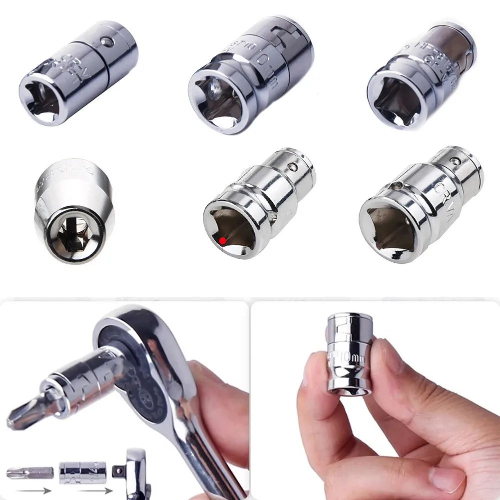 Socket Adapter Ratchet Wrench Adapter 1/2 Big Fly Turn 3/8 Medium Fly Turn 1/4 Small Fly Chrome Vanadium Steel Hex Bit Holder
Socket Adapter Ratchet Wrench Adapter 1/2 Big Fly Turn 3/8 Medium Fly Turn 1/4 Small Fly Chrome Vanadium Steel Hex Bit Holder