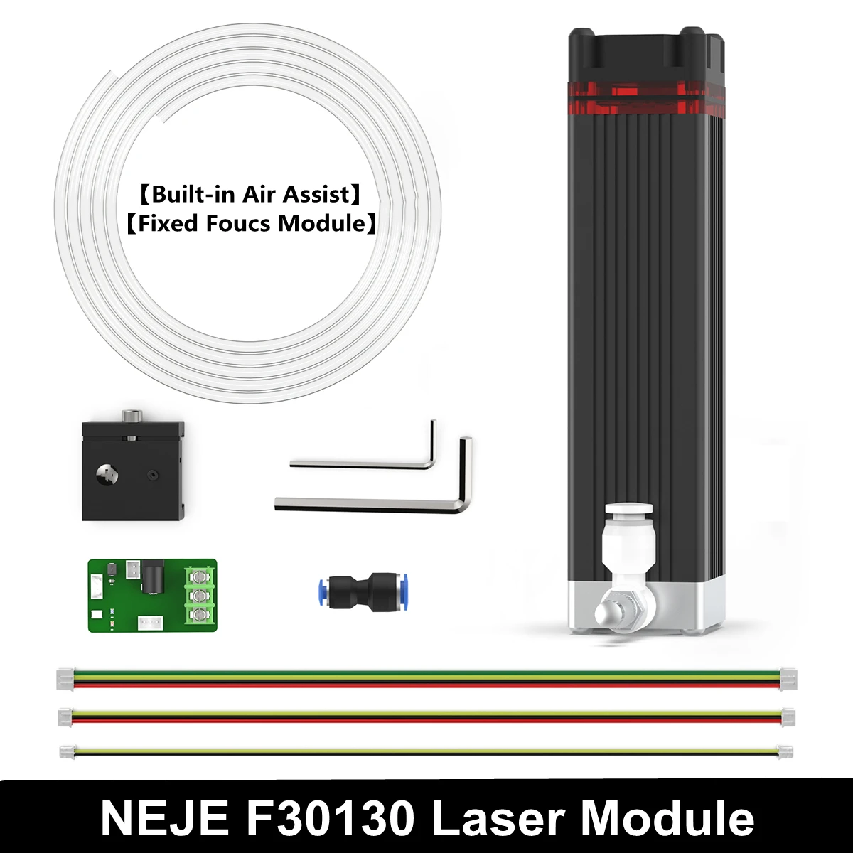 Наборы лазерных модулей NEJE F30130 синий лазерный модуль TTL 40 Вт с фиксированным