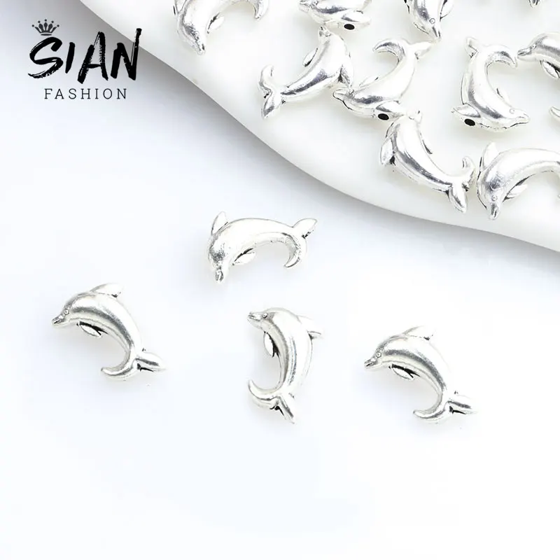 20pcs 16x10mm Dolphin Alloy Spacer Bead Charms Antique Silver Plated Small Hole Beads DIY Necklace Bracelet Making Findings Gift
20pcs 16x10mm Dolphin Alloy Spacer Bead Charms Antique Silver Plated Small Hole Beads DIY Necklace Bracelet Making Findings Gift