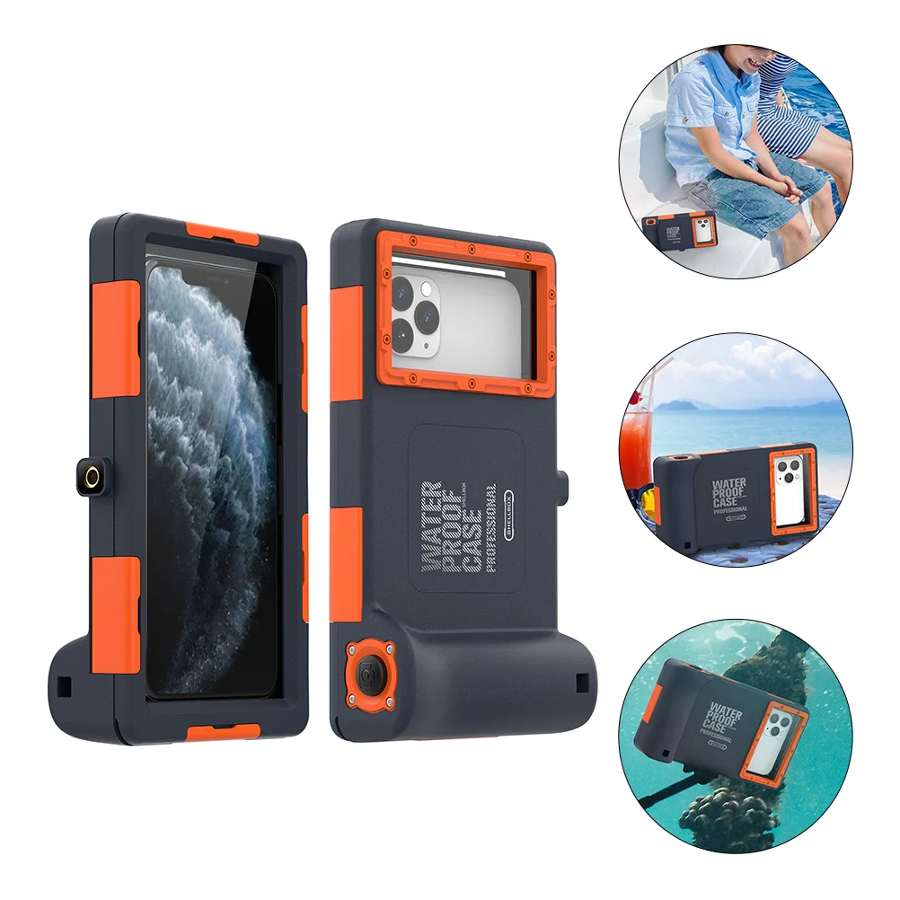 Case Waterproof Underwater Diving Mobile Shell Snorkeling Pro Max Sea Deep Submersible Cases Water Camera Cell Universal Cover
Case Waterproof Underwater Diving Mobile Shell Snorkeling Pro Max Sea Deep Submersible Cases Water Camera Cell Universal Cover