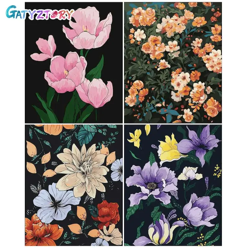 GATYZTORY Picture By Number Purper Flower Kits Painting By Number For Adults Drawing On Canvas HandPainted Gift
GATYZTORY Picture By Number Purper Flower Kits Painting By Number For Adults Drawing On Canvas HandPainted Gift
