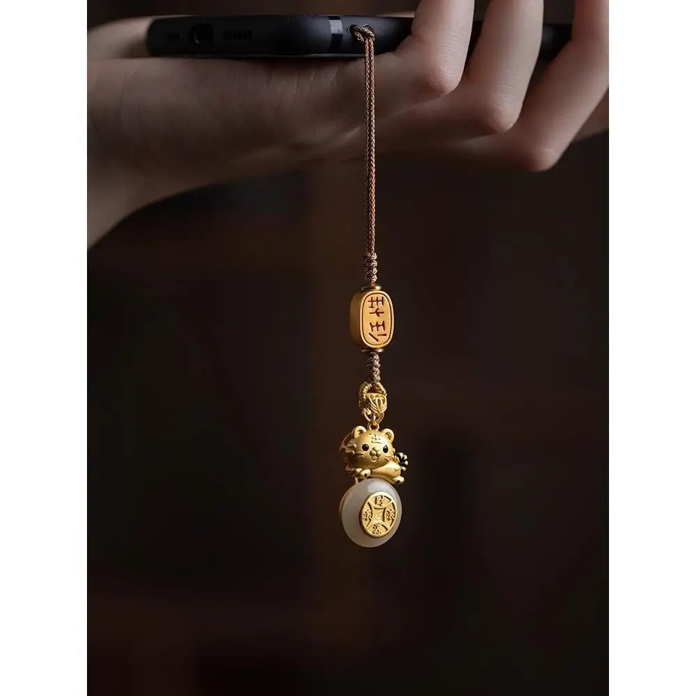 Wealth Rolling Cute Little Tiger Mobile Phone Strap Short Zodiac Tiger Mobile Phone Chain Men's and Women's Strap New Year Gift
Wealth Rolling Cute Little Tiger Mobile Phone Strap Short Zodiac Tiger Mobile Phone Chain Men's and Women's Strap New Year Gift