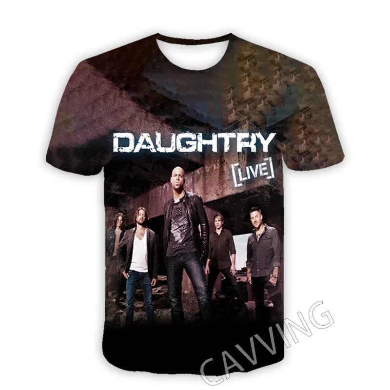 Daughtry Band 3D Printed Casual T-shirts Hip Hop Tee Shirts Harajuku Styles Tops Fashion Clothing for Women/men
Daughtry Band 3D Printed Casual T-shirts Hip Hop Tee Shirts Harajuku Styles Tops Fashion Clothing for Women/men