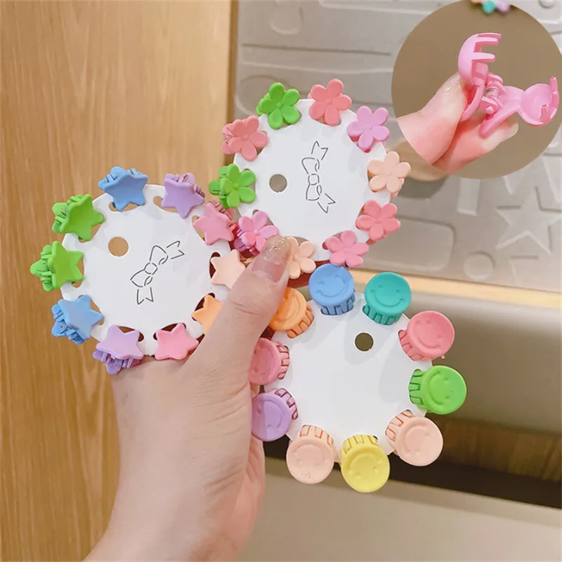 10PCS/Set Girls Cute Cartoon Flowers Fruit Hairpins Children Mini Hair Clips Sweet Hair Decorate Fashion Hair Accessories
10PCS/Set Girls Cute Cartoon Flowers Fruit Hairpins Children Mini Hair Clips Sweet Hair Decorate Fashion Hair Accessories